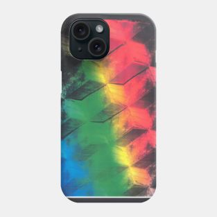 RAINBOW WOOD BLOCKS Phone Case