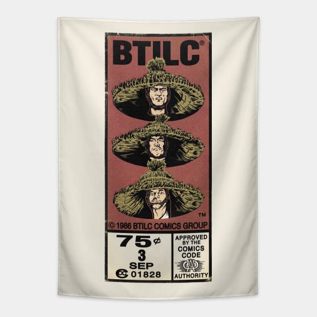 BTILC COMICS, ISSUE #3, VOL.1 Tapestry by MrFriday