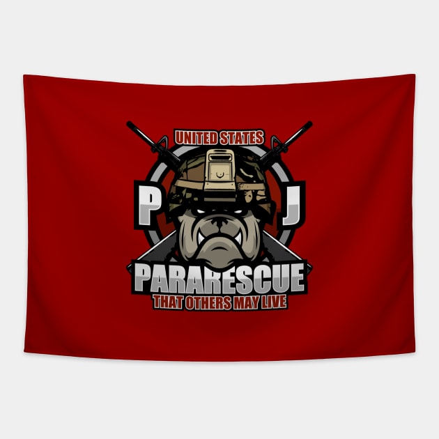 PJ Pararescue Tapestry by TCP