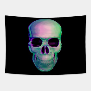 Digital Skull Tapestry