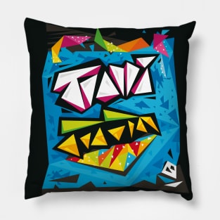 Item T30 of 30 (Trolli Abstract Study) Pillow