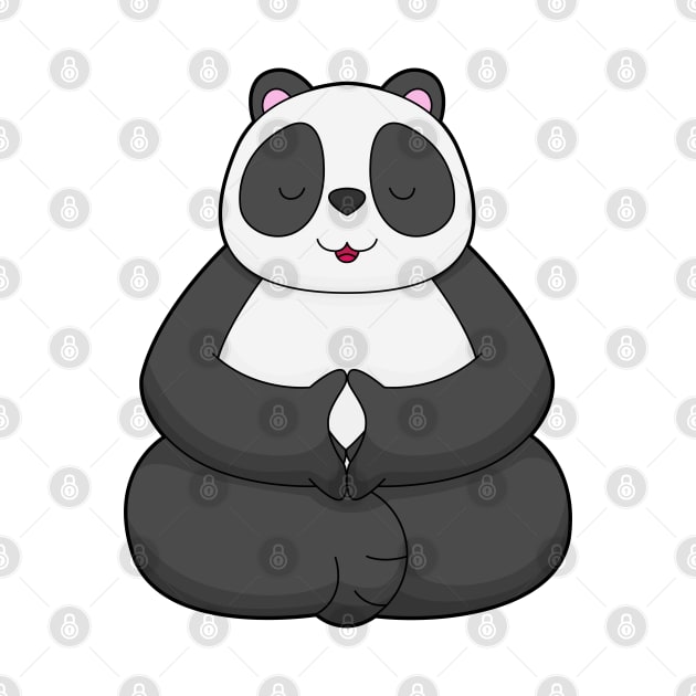 Panda Yoga Meditation by Markus Schnabel