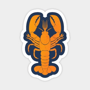 Yellow lobster Magnet