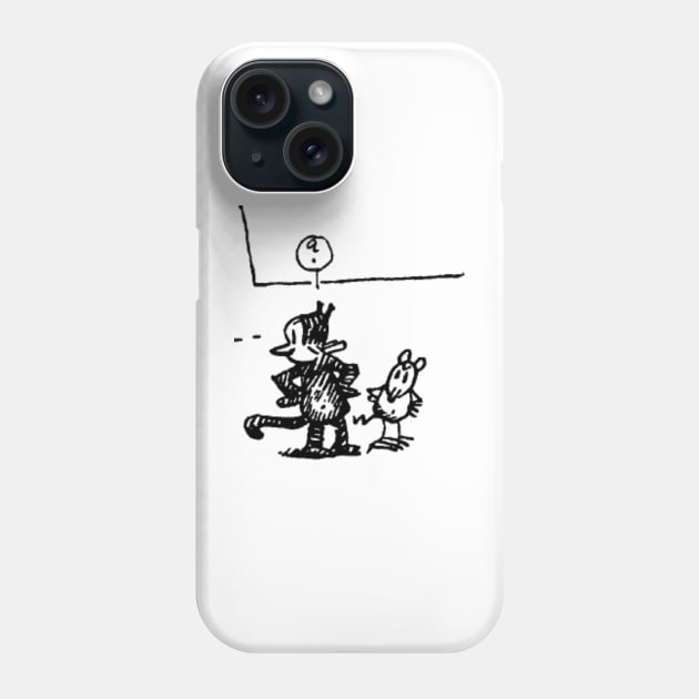 Krazy Kat and Ignatz Mouse Classic Comic Phone Case by GoneawayGames