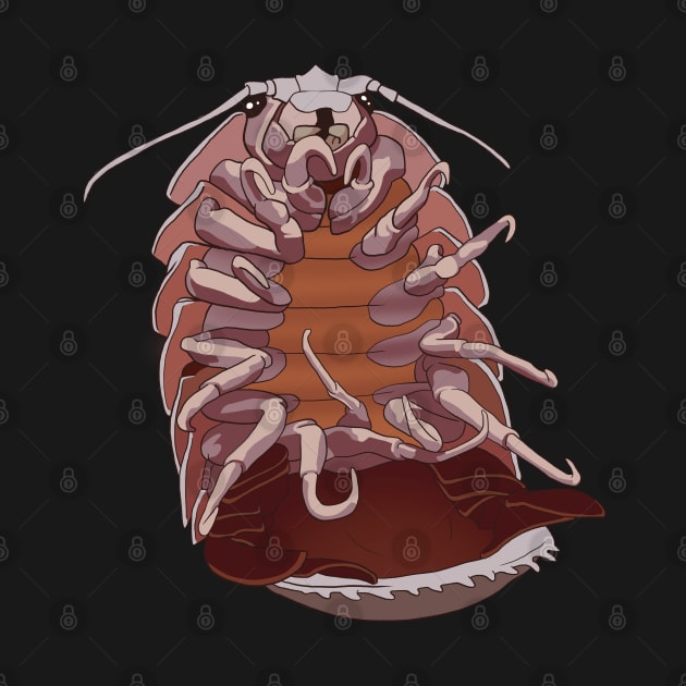 Giant Deep Sea Isopod by ziafrazier