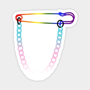 Transgender Queer Safety Pin Magnet