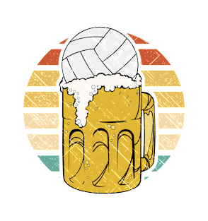 Volleyball And Beer That's Why I'm Here Magnet