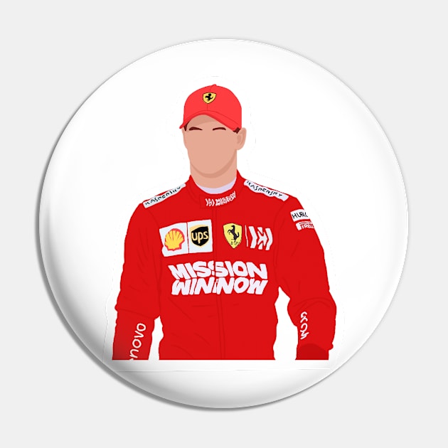 Mick Schumacher for Ferrari Pin by royaldutchness