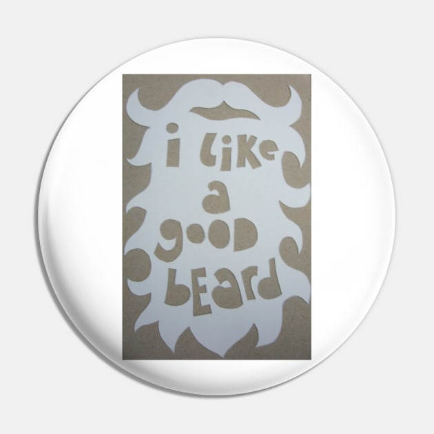 Beard lover Pin by Jonesyinc