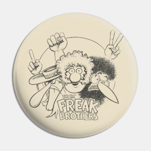 the fabulous furry freak brothers Pin