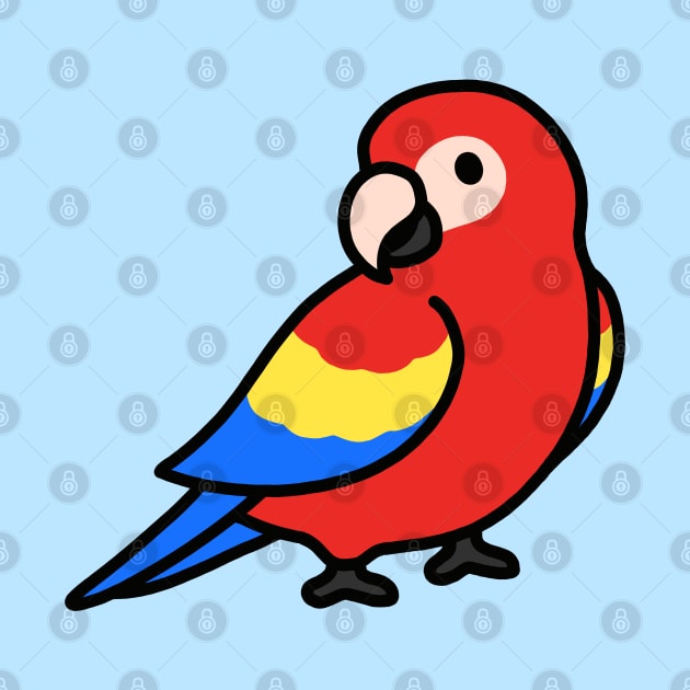 Parrot by littlemandyart