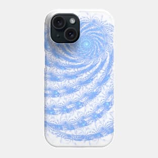 Blue Spirals Phone Case