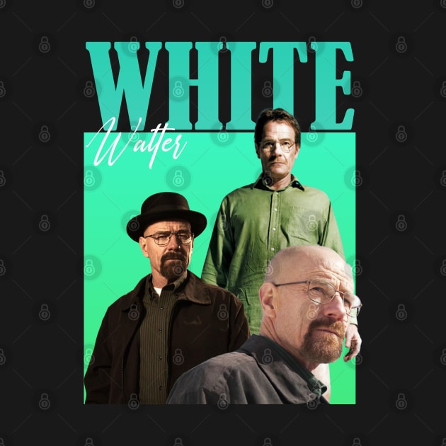 Walter White Vintage 90s Design by T-shirt Therapy