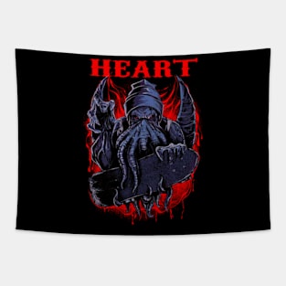 HEART BAND MERCHANDISE Tapestry