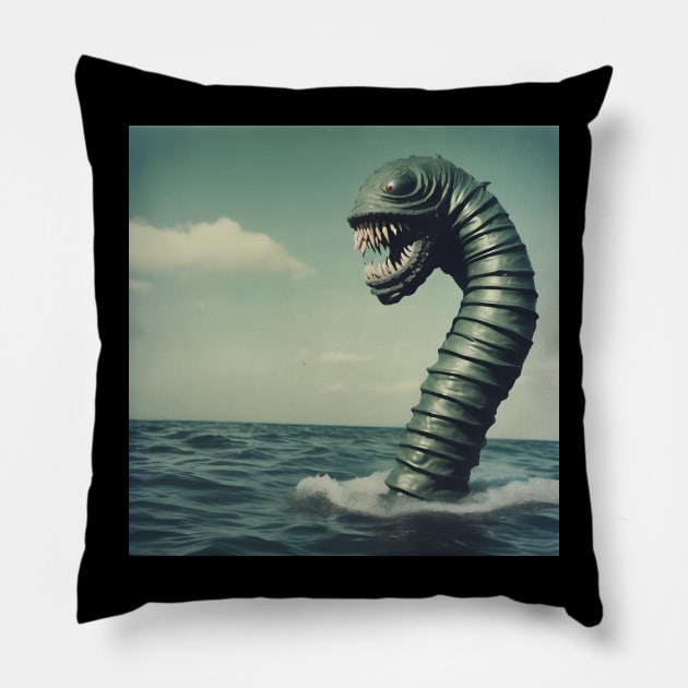 Nessie Pillow by Dead Galaxy