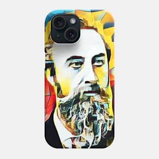 Robert Bulwer Lytton Abstract portrait | Robert Bulwer Lytton Abstract Artwork 15 Phone Case