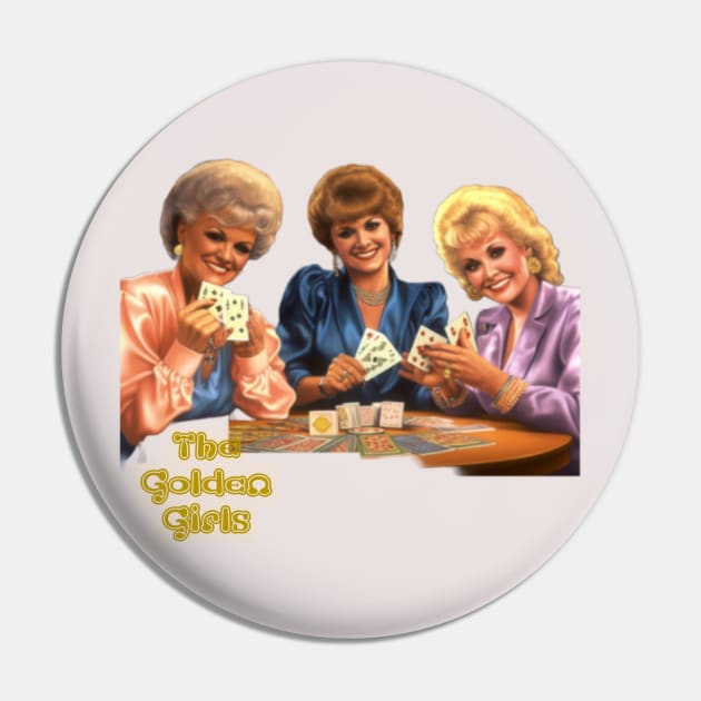 The Golden Girls Poker Night Out Pin by Casa Di Coco