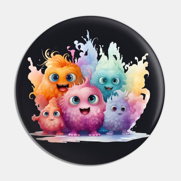 Cute Fuzzy Creatures Pin by tfortwo