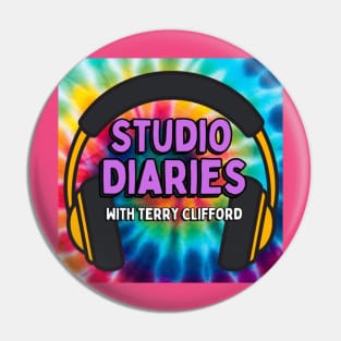 Studio Diaries Terry Clifford Tie Dye Pin