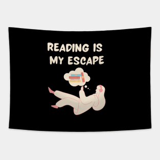 Reading is my escape Tapestry