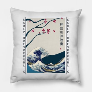 The Great Wave Off Kanagawa Pillow