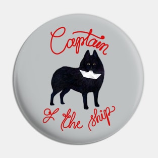 Captain Schipperke Pin