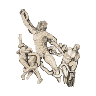 Laocoon and his Sons Colored T-Shirt