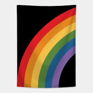 Simple Rainbow Arc Tapestry