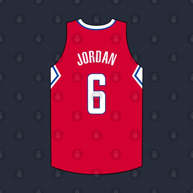 Deandre Jordan Los Angeles Jersey Qiangy by qiangdade