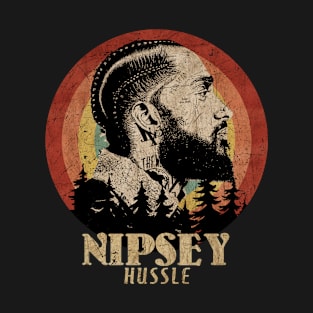 Retro Sunset Nipsey Hussle T-Shirt