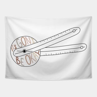 Funny It's Goni Be Okay, Occupational Therapy OT OTA Goniometer Tapestry