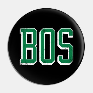 BOSton retro - Black/Green Pin