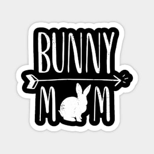 Bunny Mom Rabbit - W Magnet