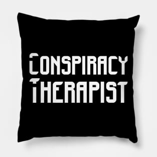 Conspiracy Therapist Pillow