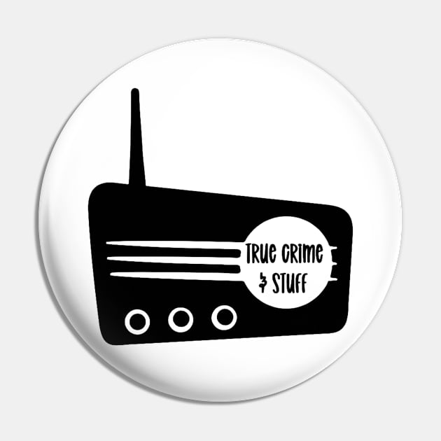 True Crime & Stuff blog logo Pin by Penny Lane Designs Co.