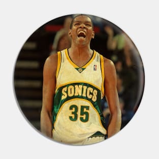 Kevin Durant Seattle Supersonics Jersey Qiangy - Kevin Durant - Posters and  Art Prints