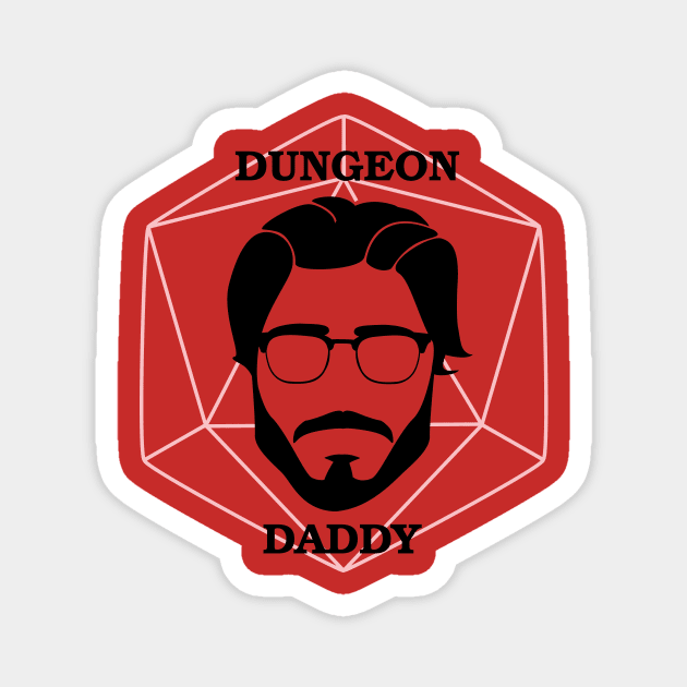 Dungeon Daddy Magnet by Awkward Kobold