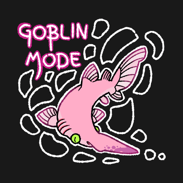 Goblin shark mode by GusDrawsThings