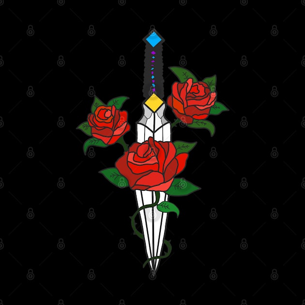 Roses Sword by alexwestshop