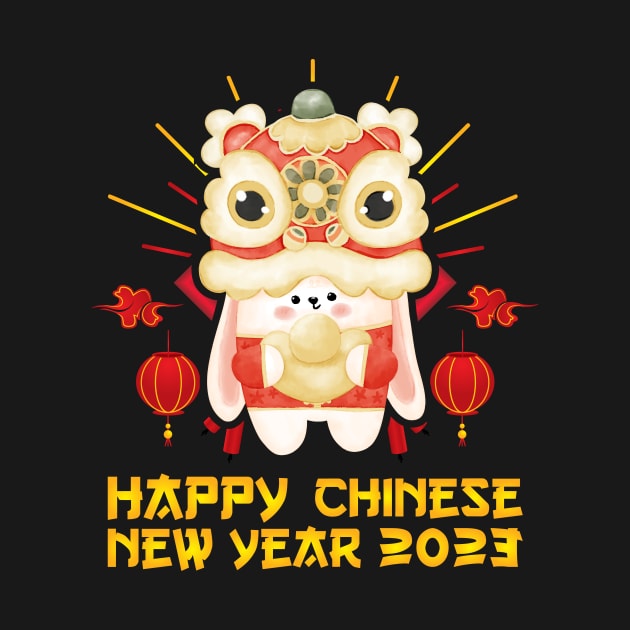 Good Luck Zodiac Happy Chinese New Year of the Rabbit 2023 by star trek fanart and more