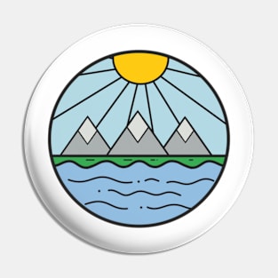 In the mountains Pin