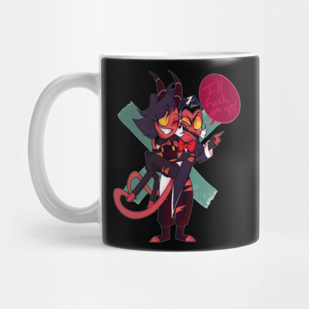 Moxxie and Millie - Helluva Boss - Helluva Boss - Mug | TeePublic