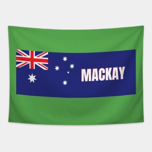 Mackay City in Australian Flag Tapestry