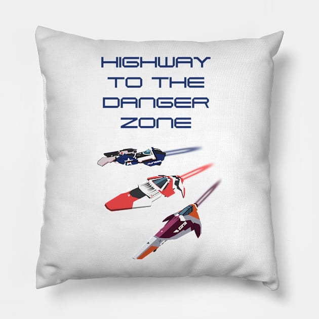 Wipeout to the Danger Zone Pillow by jays2kings