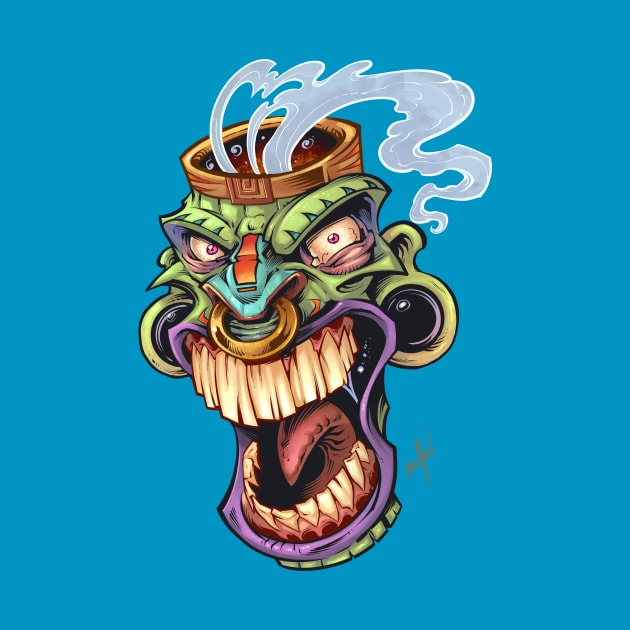 Tiki Head by FlylandDesigns