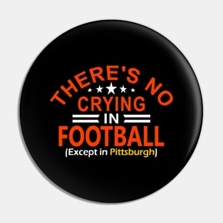 Cincinnati Pro Football - No Crying Pin