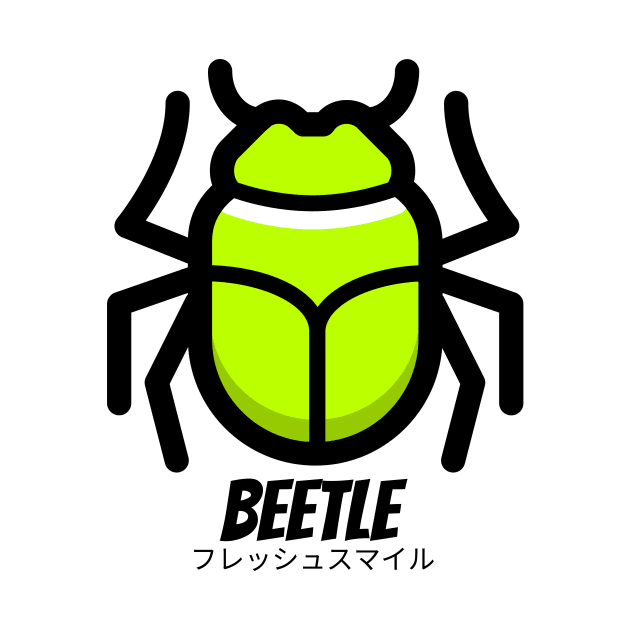 Beetle Dung Animal Green by BradleyHeal