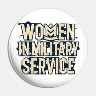 Women in Military Service for America Memorial Anniversary – October Pin