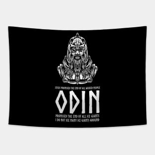 Viking Mythology Meme - Norse Paganism - Ice Giants - Odin Tapestry