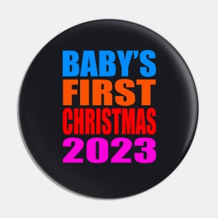 Baby's first Christmas 2023 Pin